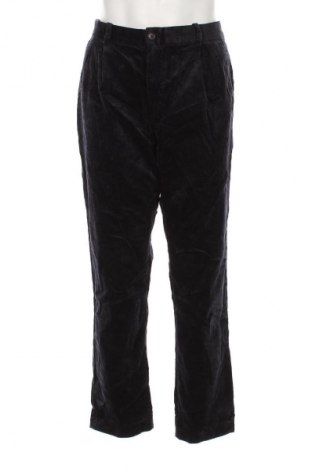 Pánské manšestráky  H&M, Velikost L, Barva Modrá, Cena  259,00 Kč