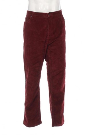 Ανδρικό κοτλέ παντελόνι Marks & Spencer Blue Harbour, Μέγεθος XXL, Χρώμα Κόκκινο, Τιμή 12,99 €