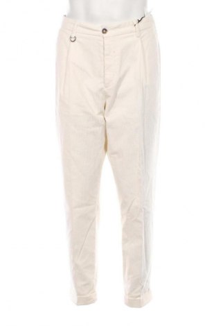 Herren Cordhose Paolo Pecora, Größe L, Farbe Ecru, Preis € 134,99