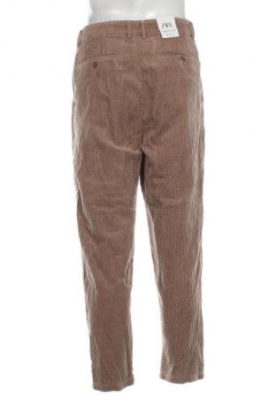 Мъжки джинси Zara, Размер M, Цвят Бежов, Цена 48,99 лв.