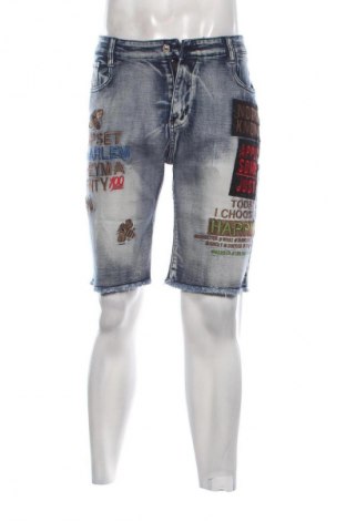 Мъжки къс панталон Premium Denim, Размер XL, Цвят Син, Цена 46,00 лв.