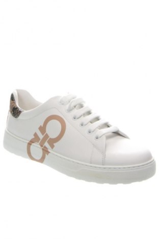 Pánske topánky Salvatore Ferragamo, Veľkosť 41, Farba Biela, Cena  319,95 €