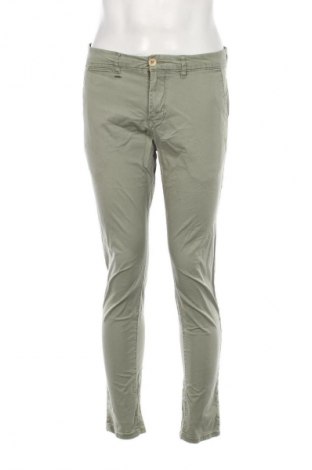 Мъжки панталон Pull&Bear, Размер S, Цвят Зелен, Цена 39,10 лв.