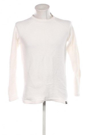 Мъжки пуловер Core By Jack & Jones, Размер L, Цвят Бял, Цена 23,99 лв.