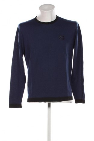 Męski sweter Desizo Monni, Rozmiar L, Kolor Niebieski, Cena 77,99 zł