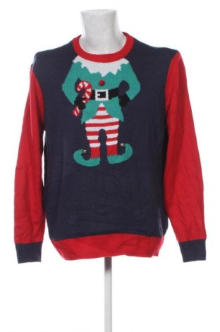 Męski sweter H&M, Rozmiar L, Kolor Kolorowy, Cena 52,99 zł