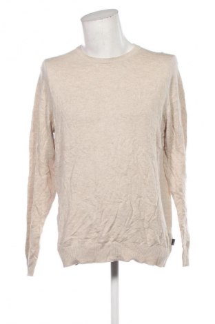 Мъжки пуловер Jack & Jones, Размер XL, Цвят Бежов, Цена 44,99 лв.