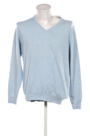 Męski sweter Jake*s, Rozmiar XL, Kolor Niebieski, Cena 96,99 zł