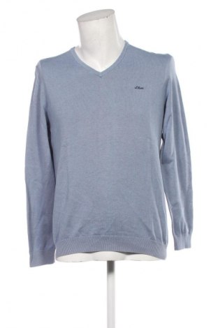 Herrenpullover S.Oliver, Größe L, Farbe Blau, Preis 17,99 €