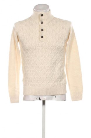 Męski sweter Sonny Bono, Rozmiar S, Kolor ecru, Cena 47,99 zł