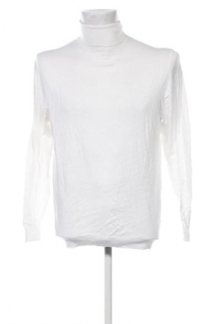 Мъжки пуловер Zara, Размер L, Цвят Бял, Цена 25,99 лв.