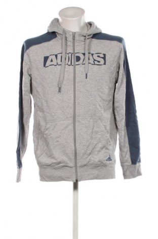 Мъжки суитшърт Adidas, Размер M, Цвят Сив, Цена 55,99 лв.