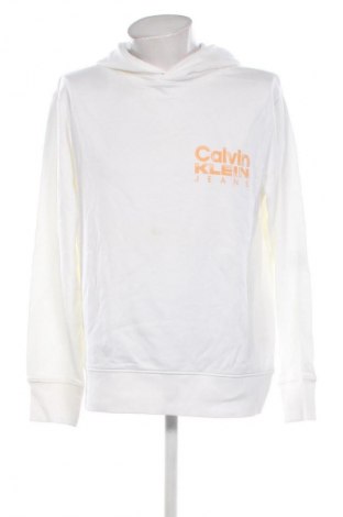 Мъжки суитшърт Calvin Klein Jeans, Размер XL, Цвят Бял, Цена 157,99 лв.