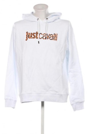 Мъжки суитшърт Just Cavalli, Размер XL, Цвят Бял, Цена 117,99 лв.
