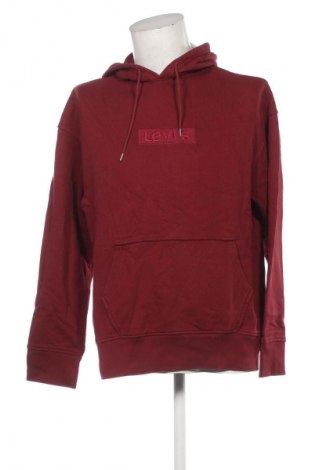 Мъжки суитшърт Levi's, Размер M, Цвят Червен, Цена 53,99 лв.