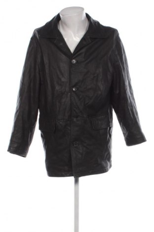 Geacă de piele pentru bărbati Hugo Boss, Mărime L, Culoare Negru, Preț 4.300,00 Lei