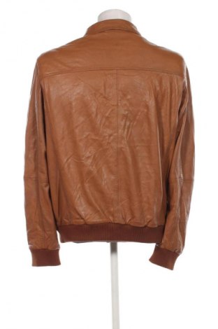 Мъжко кожено яке Jcc, Размер L, Цвят Кафяв, Цена 39,99 лв.