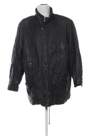 Férfi bőrdzseki Unbranded, Méret 3XL, Szín Kék, Ár 40 660 Ft