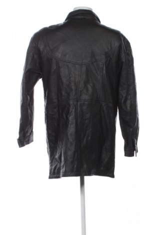 Мъжко кожено яке Unbranded, Размер XL, Цвят Черен, Цена 154,99 лв.