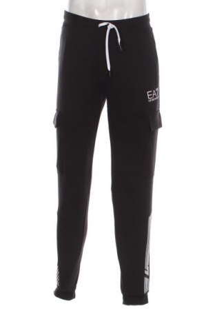 Męskie spodnie sportowe Emporio Armani, Rozmiar S, Kolor Czarny, Cena 314,99 zł
