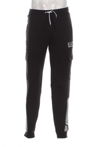 Męskie spodnie sportowe Emporio Armani, Rozmiar S, Kolor Czarny, Cena 368,99 zł
