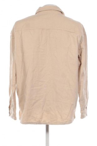 Мъжко яке Bershka, Размер L, Цвят Бежов, Цена 53,99 лв.