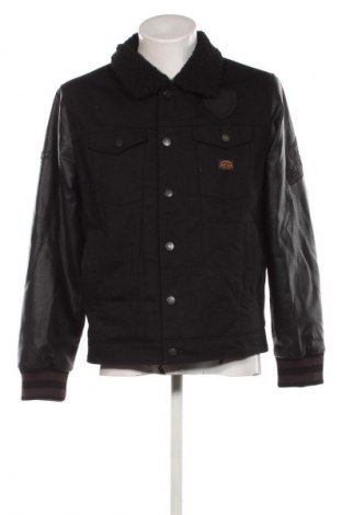 Мъжко яке Superdry, Размер XL, Цвят Черен, Цена 152,99 лв.