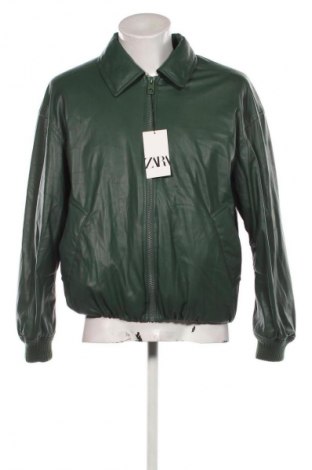 Herrenjacke Zara, Größe M, Farbe Grün, Preis 55,24 €
