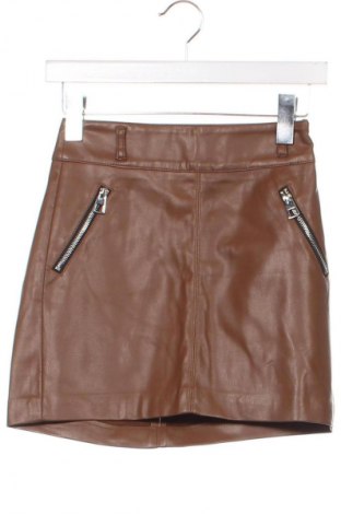 Rock Bershka, Größe XS, Farbe Braun, Preis € 10,00