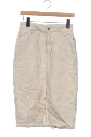 Fustă Cotton Club, Mărime XS, Culoare Ecru, Preț 32,99 Lei