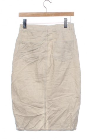 Fustă Cotton Club, Mărime XS, Culoare Ecru, Preț 32,99 Lei