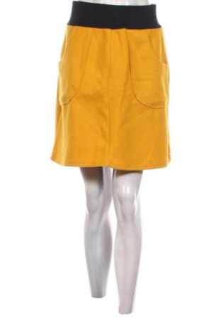 Fustă MissLook, Mărime M, Culoare Galben, Preț 46,99 Lei
