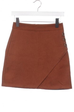 Rock SHEIN, Größe XS, Farbe Braun, Preis 8,99 €