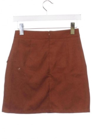 Rock SHEIN, Größe XS, Farbe Braun, Preis 8,99 €