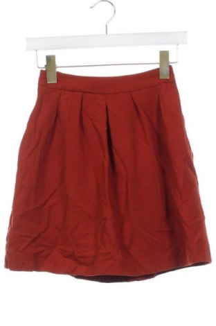 Fustă Stradivarius, Mărime XXS, Culoare Maro, Preț 65,99 Lei