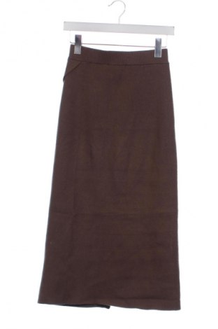 Fustă Zara, Mărime XXS, Culoare Maro, Preț 93,99 Lei