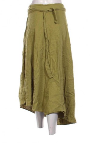 Fustă Zara, Mărime L, Culoare Verde, Preț 71,05 Lei