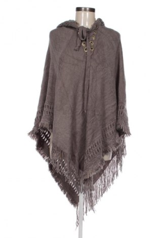 Poncho Unbranded, Größe XL, Farbe Grau, Preis € 19,99