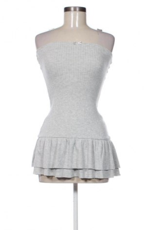 Šaty  Bershka, Velikost XS, Barva Šedá, Cena  367,00 Kč