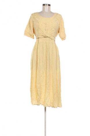 Sukienka Fashion, Rozmiar XL, Kolor Żółty, Cena 110,34 zł
