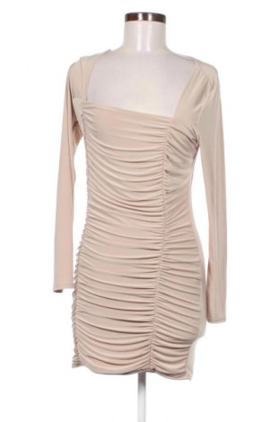 Sukienka Femme Luxe, Rozmiar L, Kolor Beżowy, Cena 66,39 zł