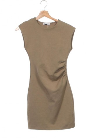 Kleid Zara, Größe XS, Farbe Grün, Preis € 16,99