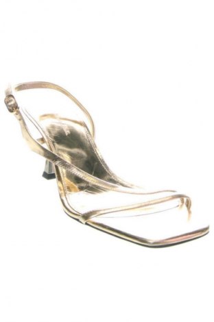 Σανδάλια Massimo Dutti, Μέγεθος 41, Χρώμα Χρυσαφί, Τιμή 45,99 €