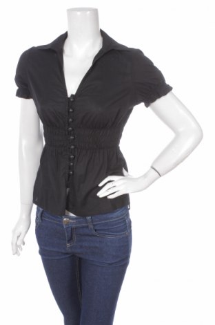 Γυναικείο πουκάμισο, Μέγεθος S, Χρώμα Μαύρο, Τιμή 9,79 €