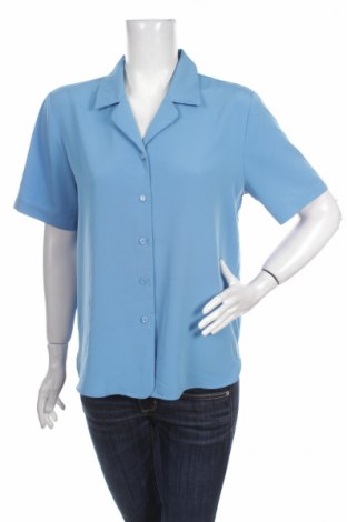 Γυναικείο πουκάμισο Liz Baker, Μέγεθος M, Χρώμα Μπλέ, Τιμή 8,66 €
