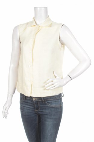Γυναικείο πουκάμισο Marco Pecci, Μέγεθος L, Χρώμα Κίτρινο, Τιμή 11,13 €