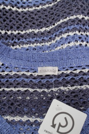 Γυναικείο πουλόβερ Atelier Gs, Μέγεθος L, Χρώμα Μπλέ, Τιμή 16,82 €