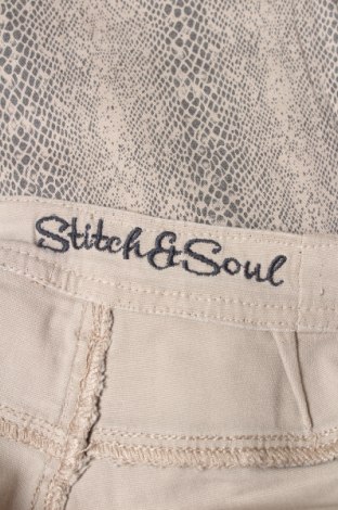 Дамски панталон Stitch & Soul, Размер M, Цвят Бежов, Цена 5,75 лв.