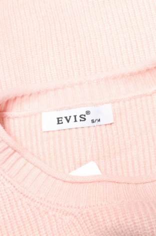 Дамски пуловер Evis, Размер S, Цвят Розов, Цена 5,50 лв.