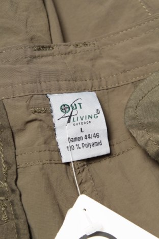 Дамски спортен панталон Out 4 Living, Размер L, Цвят Зелен, Цена 6,25 лв.